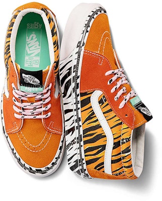 Aries x Vans OG Sk8-Mid LX 'Tiger Bright' - Harimau Terang VN0A4BVC9WW Shop Aries x Vans OG Sk8-Mid LX 'Tiger Bright' - Harimau Terang VN0A4BVC9WW