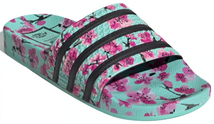 AriZona x adidas Adilette 'Teh Hijau Ginseng dan Madu' FV2720 Lookbook AriZona x adidas Adilette 'Teh Hijau Ginseng dan Madu' FV2720