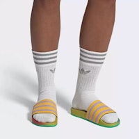 AriZona x adidas Adilette 'Mucho Mango' Sandalias Deportivas. FV2719 Sizing AriZona x adidas Adilette 'Mucho Mango' Sandalias Deportivas. FV2719