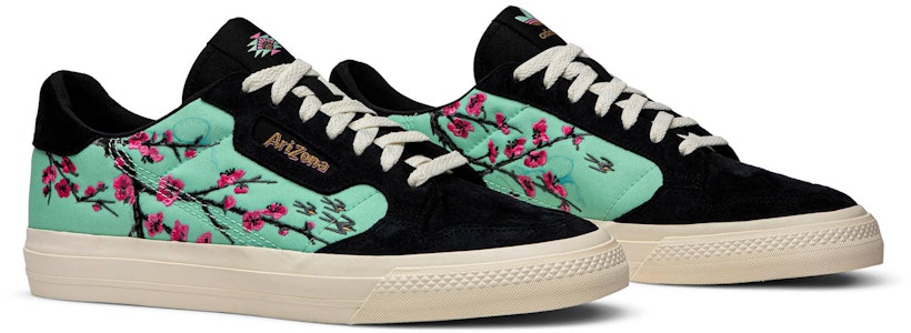 愛迪達 Originals Continental Vulc AriZona Iced Tea 梅花 低筒 板鞋 男女同款 黑綠 Cheap 愛迪達 Originals Continental Vulc AriZona Iced Tea 梅花 低筒 板鞋 男女同款 黑綠