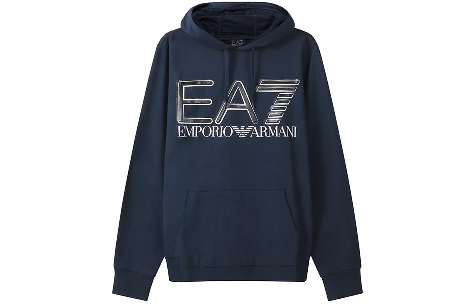 Armani/Emporio Armani EA7 FW22 Logo Hoodie Navy Blue () 3LPM45-PJFGZ-1554