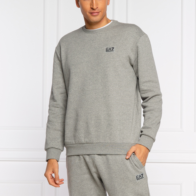 Armani/Emporio Armani EA7 Grey Long Sleeve Sweatshirt with Logo 6HPM92-PJ07Z-0905 圖 4