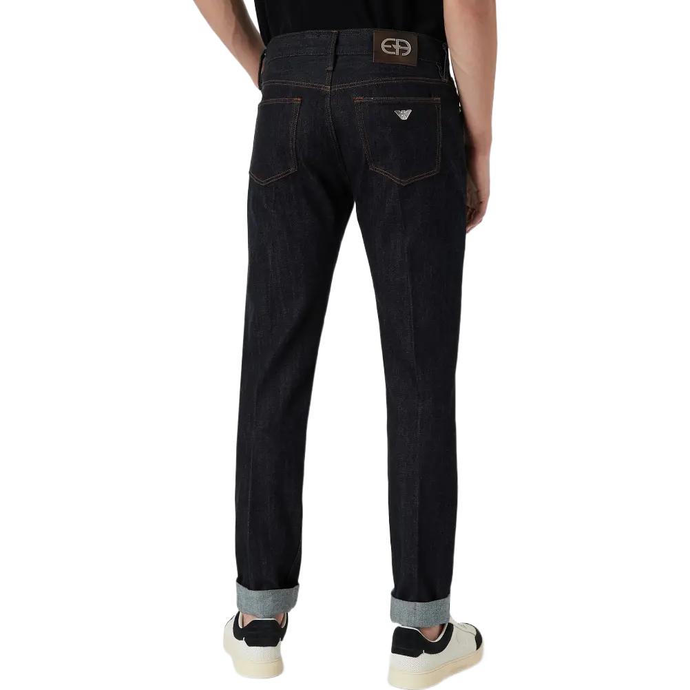 Purchase 阿玛尼/EMPORIO ARMANI FW22修身直筒中腰海军蓝牛仔裤 6L1J75-1DJMZ-0941