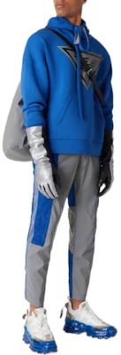 Armani/EMPORIO ARMANI SS23 老鷹標誌連帽電藍色男士套頭衫 3R1M6P-1JV9Z1-0935 Shop Armani/EMPORIO ARMANI SS23 老鷹標誌連帽電藍色男士套頭衫 3R1M6P-1JV9Z1-0935