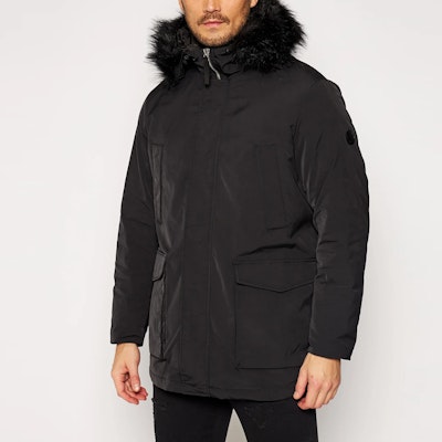 ARMANI EXCHANGE Jaket Lengan Panjang Hoodie Hitam Loose-Fit 6HZK39-ZNNYZ-1200 Lookbook ARMANI EXCHANGE Jaket Lengan Panjang Hoodie Hitam Loose-Fit 6HZK39-ZNNYZ-1200