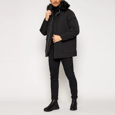 ARMANI EXCHANGE Jaket Lengan Panjang Hoodie Hitam Loose-Fit 6HZK39-ZNNYZ-1200 Purchase ARMANI EXCHANGE Jaket Lengan Panjang Hoodie Hitam Loose-Fit 6HZK39-ZNNYZ-1200