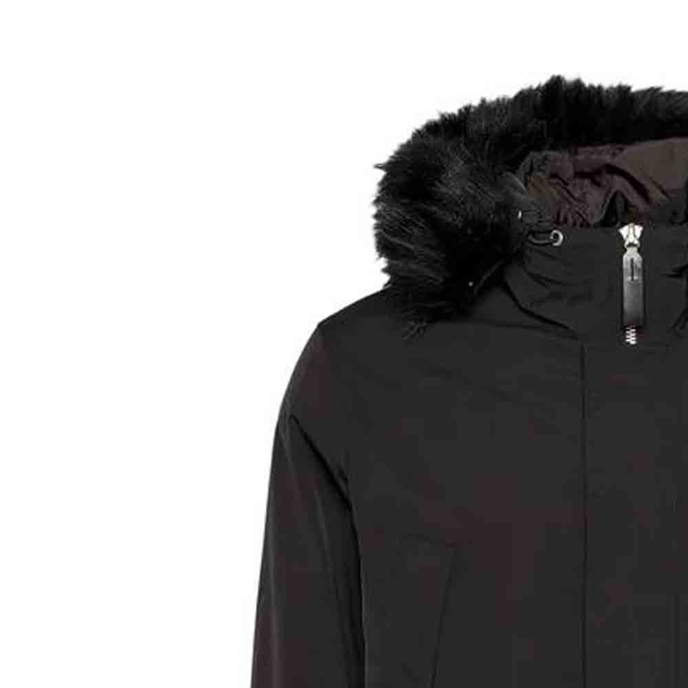 Details for ARMANI EXCHANGE Jaket Lengan Panjang Hoodie Hitam Loose-Fit 6HZK39-ZNNYZ-1200