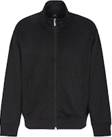 ARMANI EXCHANGE Black Jacquard Mock Neck Zip-Up Sweatshirt FW24. 6DZMLA-ZJNMZ-1200 ARMANI EXCHANGE Black Jacquard Mock Neck Zip-Up Sweatshirt FW24. 6DZMLA-ZJNMZ-1200