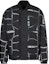 Order 아르마니 익스체인지 블랙 레터 스트라이프 프린트 자켓 3RZB04-ZNKRZ-152AG