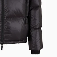 Sizing ARMANI EXCHANGE 黑色連帽拉鍊長袖羽絨外套 8NZB70-ZNYNZ-11200