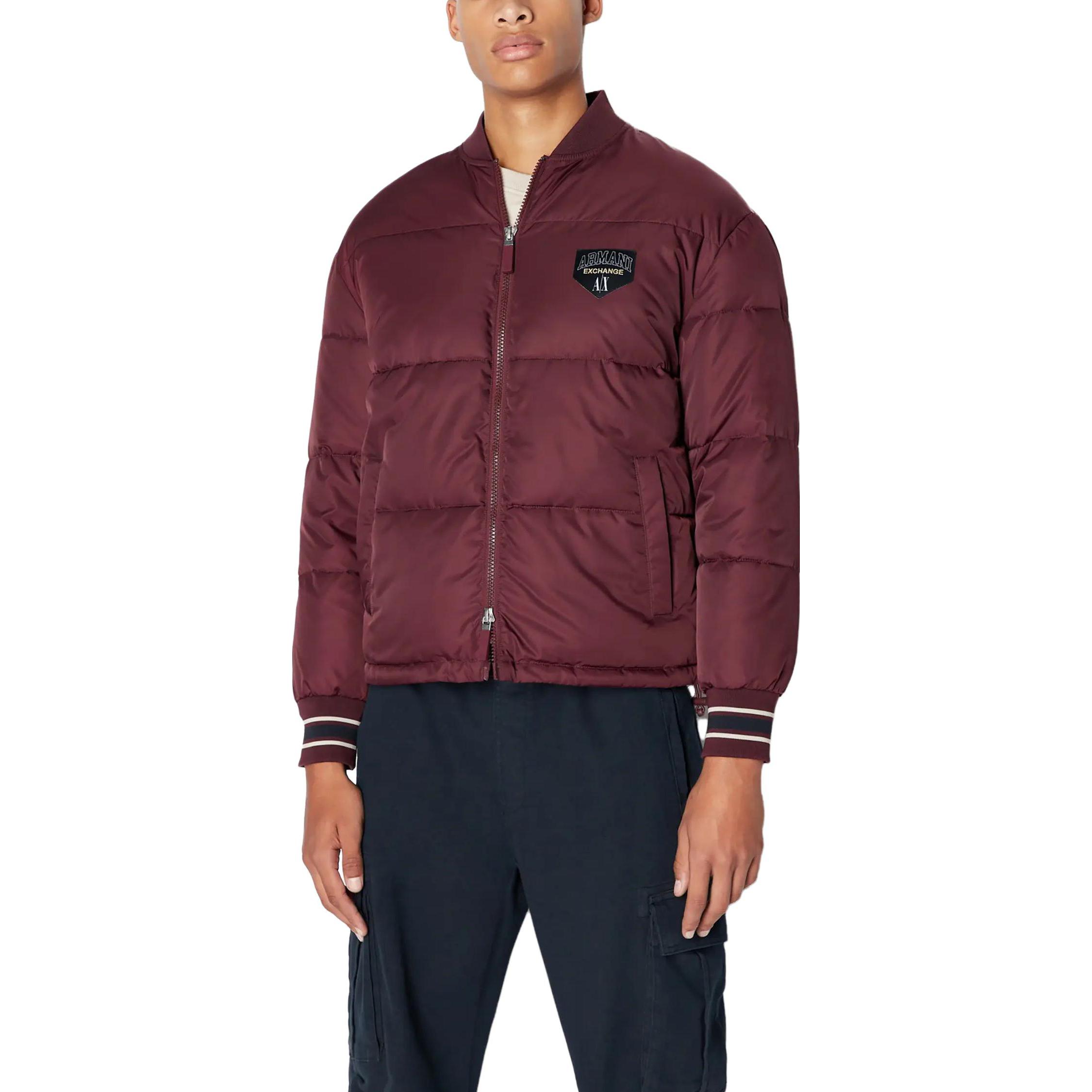 Sizing ARMANI EXCHANGE Jaket Kasual Kapas dengan Logo dan Zip. 6RZB23-ZNJ7Z-1510