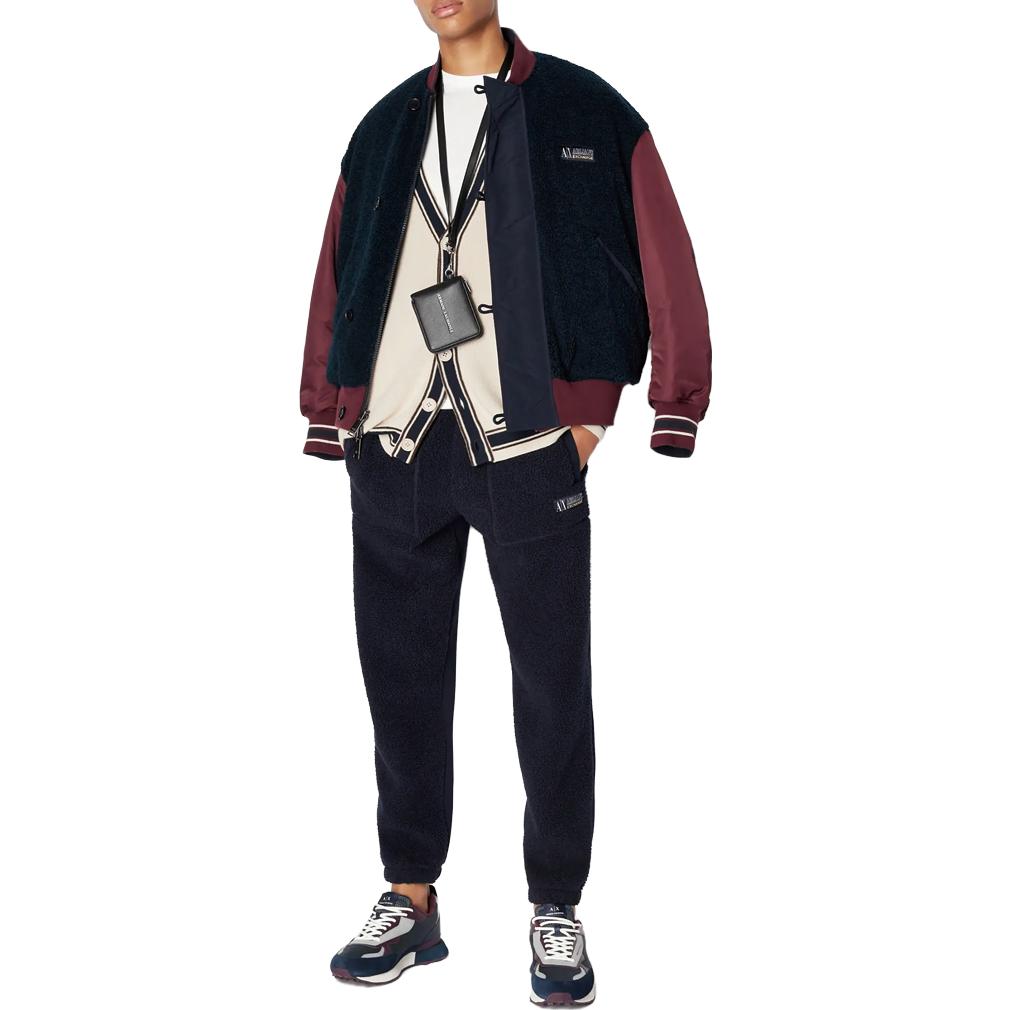 Purchase ARMANI EXCHANGE Kardigan Butang Warna Blok Logo Lengan Panjang. 6RZE2A-ZM3FZ-1934