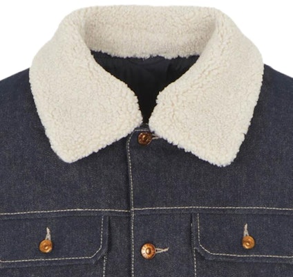 阿玛尼AX 牛仔蓝棉质夹克配可拆绒面革领。 6RZB48-Z1X5Z-1500 Details for 阿玛尼AX 牛仔蓝棉质夹克配可拆绒面革领。 6RZB48-Z1X5Z-1500