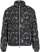 ARMANI EXCHANGE Full-Print Zip-Up Cotton Jacket - Black. 6KZB06-ZNKRZ-9213 ARMANI EXCHANGE Full-Print Zip-Up Cotton Jacket - Black. 6KZB06-ZNKRZ-9213