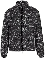 Order ARMANI EXCHANGE 全印花拉鍊棉質外套 - 黑色 6KZB06-ZNKRZ-9213