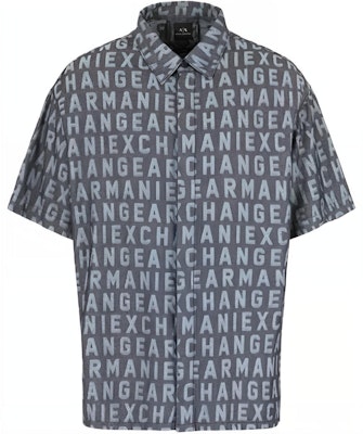 아르마니 익스체인지 그레이 모노그램 반소매 버튼업 셔츠. 3DZCD4-Z1WAZ-05HC Buy 아르마니 익스체인지 그레이 모노그램 반소매 버튼업 셔츠. 3DZCD4-Z1WAZ-05HC