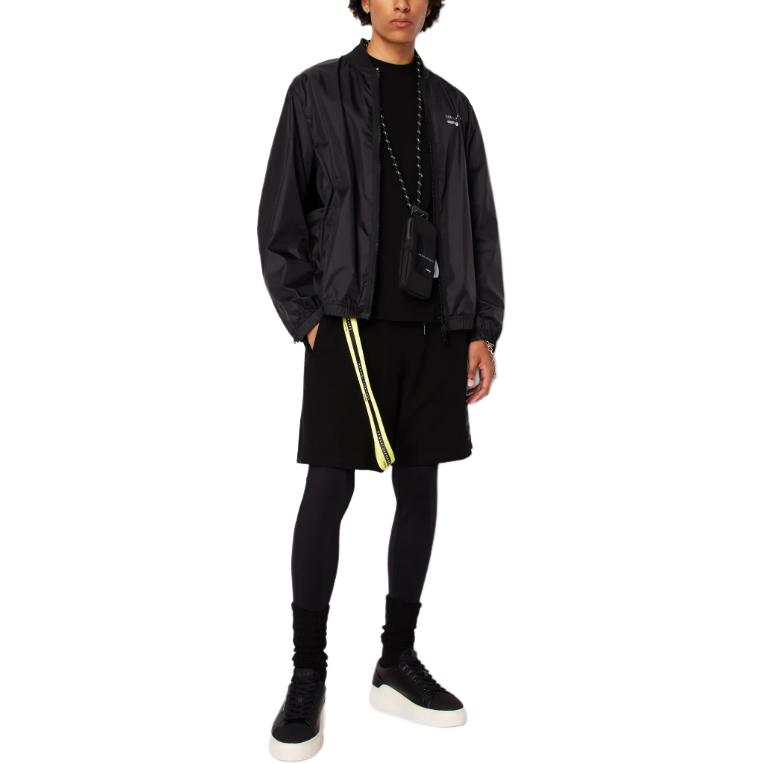 ARMANI EXCHANGE  Lightweight Zip-Up Jacket with Logo SS24 Black 3DZB20-ZN4EZ-1200 圖 5