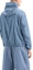 Shop ARMANI EXCHANGE Logo Embroidered Hooded Jacket Misty Blue SS24. 6DZBL7-ZN5HZ-15DU