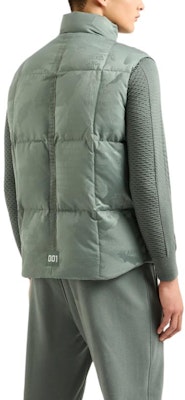 Armani Exchange Logo Print Sleeveless Puffer Jacket with Zipper Collar. 3DZQL5-ZN3HZ-55JK Cheap Armani Exchange Logo Print Sleeveless Puffer Jacket with Zipper Collar. 3DZQL5-ZN3HZ-55JK