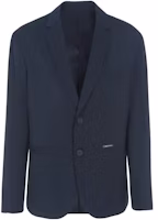 ARMANI EXCHANGE Navy Blazer FW23 Single-Breasted with Metal Logo. 6RZG07-ZNUWZ-1510 ARMANI EXCHANGE Navy Blazer FW23 Single-Breasted with Metal Logo. 6RZG07-ZNUWZ-1510