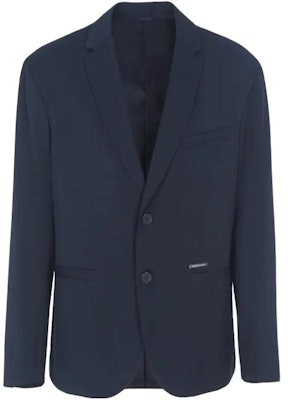 ARMANI EXCHANGE Navy Blazer FW23 Single-Breasted dengan Logo Besi. 6RZG07-ZNUWZ-1510 Order ARMANI EXCHANGE Navy Blazer FW23 Single-Breasted dengan Logo Besi. 6RZG07-ZNUWZ-1510