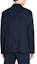 Shop ARMANI EXCHANGE Navy Blazer FW23 Single-Breasted dengan Logo Besi. 6RZG07-ZNUWZ-1510