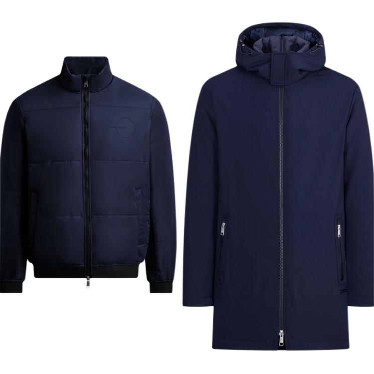 Order ARMANI EXCHANGE  Navy Blue Zip-Up Hoodie Jacket 2-Pack 6LZK06-ZNCDZ-55HX