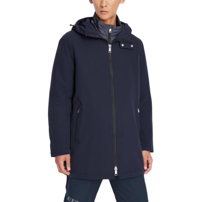 Purchase ARMANI EXCHANGE  Navy Blue Zip-Up Hoodie Jacket 2-Pack 6LZK06-ZNCDZ-55HX