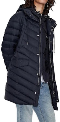 아르마니 익스체인지 네이비 후드 롱 다운 자켓 코트 집업. 8NZL20-ZNW3Z-1583 Shop 아르마니 익스체인지 네이비 후드 롱 다운 자켓 코트 집업. 8NZL20-ZNW3Z-1583