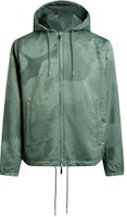 ARMANI EXCHANGE Reversible Green Letter Print Zip Hoodie Jacket SS24. 3DZBL5-ZN3HZ-5812 ARMANI EXCHANGE Reversible Green Letter Print Zip Hoodie Jacket SS24. 3DZBL5-ZN3HZ-5812