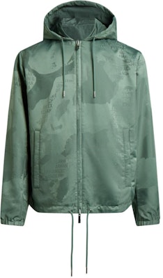 阿玛尼AX 双面绿色字母印花拉链连帽外套 SS24. 3DZBL5-ZN3HZ-5812 Order 阿玛尼AX 双面绿色字母印花拉链连帽外套 SS24. 3DZBL5-ZN3HZ-5812