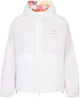 Armani Exchange 雙面Logo印花連帽外套 - 白色 3RZB46-ZN1CZ-21BV Buy Armani Exchange 雙面Logo印花連帽外套 - 白色 3RZB46-ZN1CZ-21BV