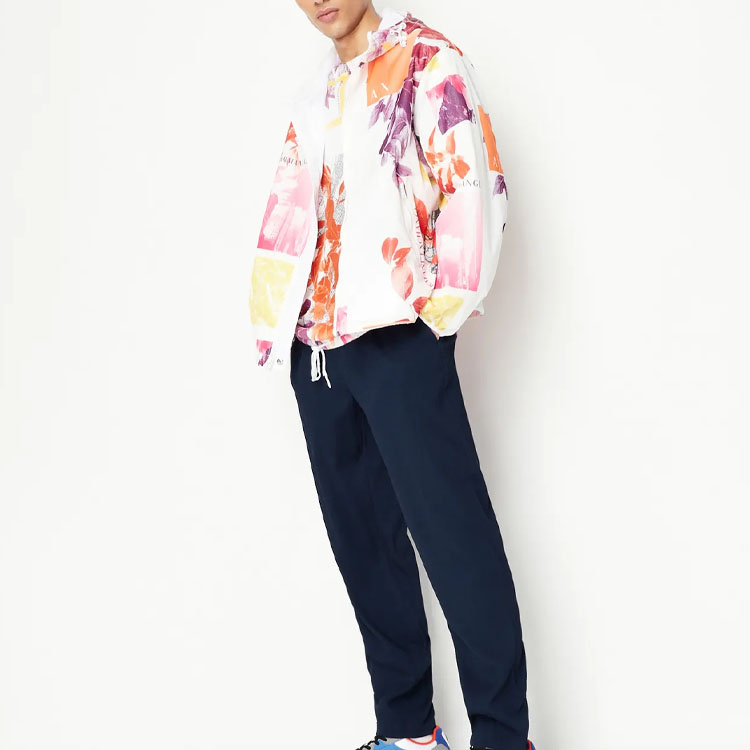 Armani Exchange  Reversible Logo Print Hoodie Jacket - White. 3RZB46-ZN1CZ-21BV 圖 6