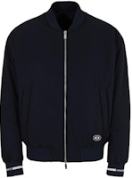 ARMANI EXCHANGE Short Cotton Jacket SS24 Logo Navy Blue. 3DZBL0-ZN3FZ-1583 ARMANI EXCHANGE Short Cotton Jacket SS24 Logo Navy Blue. 3DZBL0-ZN3FZ-1583