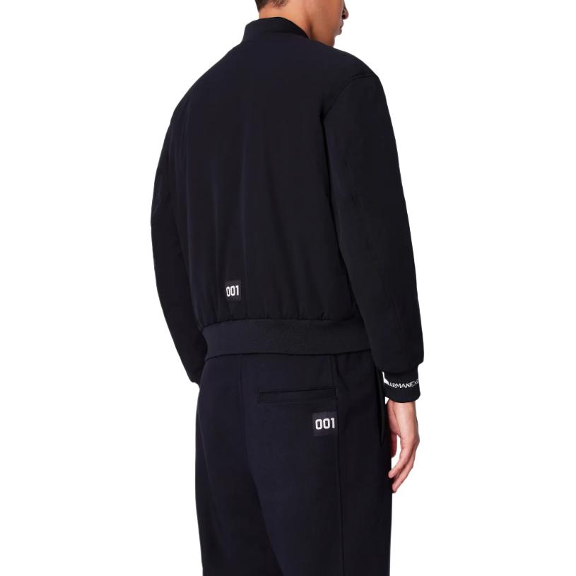 Purchase ARMANI EXCHANGE Jaket Pendek Katun Logo SS24 Biru Tua. 3DZBL0-ZN3FZ-1583