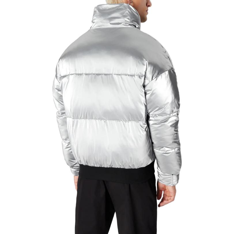 Purchase 아르마니 익스체인지 실버 로고 프린트 캐주얼 코튼 자켓. 6RZB45-ZNPTZ-1987