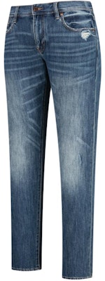 阿玛尼AX 蓝色修身直筒中腰牛仔裤 FW23 6RZJ13-Z28SZ-1500 Shop 阿玛尼AX 蓝色修身直筒中腰牛仔裤 FW23 6RZJ13-Z28SZ-1500