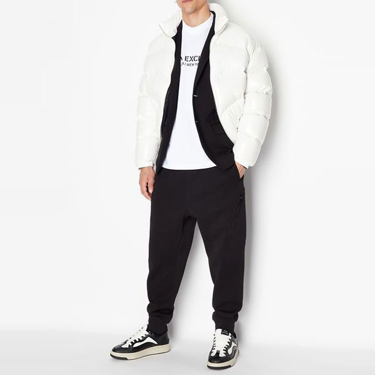 Details for 아르마니 익스체인지 솔리드 컬러 스탠드 칼라 다운 재킷 6RZBL3-ZN2RZ-11116