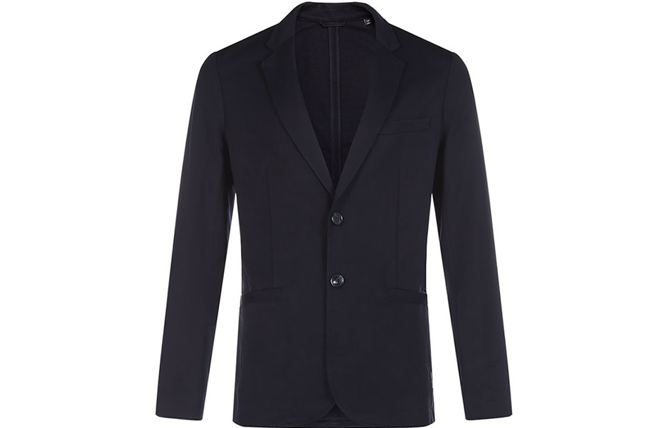 Armani Exchange  Solid Single-Breasted Navy Blue Blazer 8NZG77-ZJ6JZ-1510