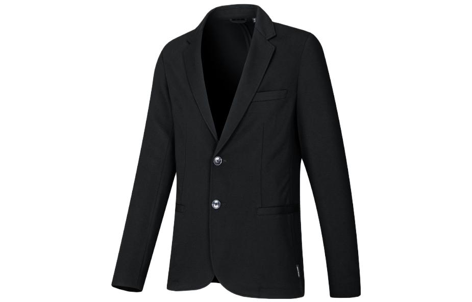 Shop ARMANI EXCHANGE Blazer de Bolsillo Sencillo de Botón Único. 8NZG77-ZJ6JZ-1200