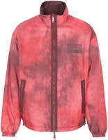 Armani Exchange Spray Print Zip Cotton Jacket in Maroon. 6RZB30-ZNKRZ-44AF Armani Exchange Spray Print Zip Cotton Jacket in Maroon. 6RZB30-ZNKRZ-44AF