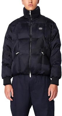 ARMANI EXCHANGE SS24 Jaket Puffer Logo Print dengan Kerah Berdiri. 3DZBL4-ZN3HZ-5811 1