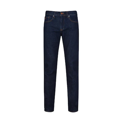 ARMANI EXCHANGE Straight-Leg Mid-Rise Casual Jeans Denim Blue 3RZJ13-Z5SNZ-1500
