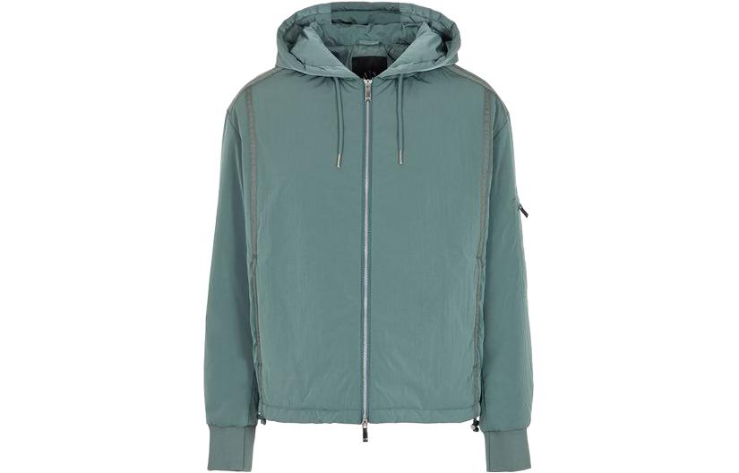 Order ARMANI EXCHANGE Jaket Kasual Berjalur Zip-Up Berserta Hud 3DZBL7-ZN3BZ-11888