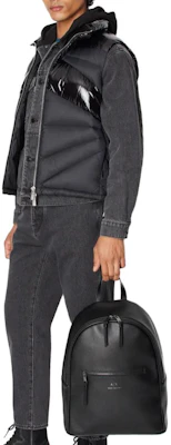 ARMANI EXCHANGE AE Solid Color High-Neck Zip Puffer Vest 6RZQL4-ZN2RZ-11200 Details for ARMANI EXCHANGE AE Solid Color High-Neck Zip Puffer Vest 6RZQL4-ZN2RZ-11200