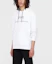 Lookbook Armani Exchange AE FW21 白色連帽衫 字母印花設計 抽繩 6KZMFM-ZJ6HZ-1100