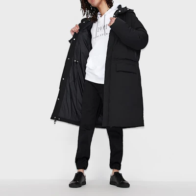 Armani Exchange AE FW21 白色連帽衫 字母印花設計 抽繩 6KZMFM-ZJ6HZ-1100 Purchase Armani Exchange AE FW21 白色連帽衫 字母印花設計 抽繩 6KZMFM-ZJ6HZ-1100