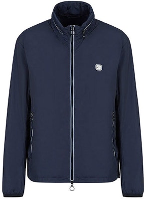 ARMANI EXCHANGE AE FW22 Navy Blue Multi-Zip High Collar Jacket 8NZB07-ZNWFZ-15BA Order ARMANI EXCHANGE AE FW22 Navy Blue Multi-Zip High Collar Jacket 8NZB07-ZNWFZ-15BA