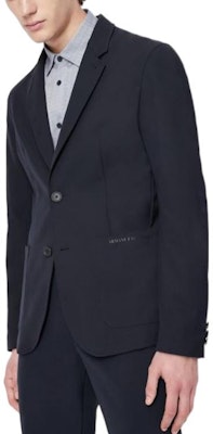 ARMANI EXCHANGE AE FW22 海軍藍色單排扣西裝外套。 6LZG08-ZNCDZ-1510 Lookbook ARMANI EXCHANGE AE FW22 海軍藍色單排扣西裝外套。 6LZG08-ZNCDZ-1510