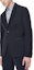 Lookbook ARMANI EXCHANGE AE FW22 海軍藍色單排扣西裝外套。 6LZG08-ZNCDZ-1510